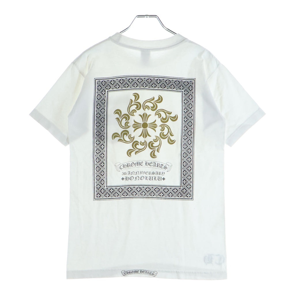 CHROME HEARTS(クロムハーツ) OLD Honolulu CHプラス TEE オールド ホノルル限定 バッグCHプラス 半袖Tシャツ カットソー ホワイト