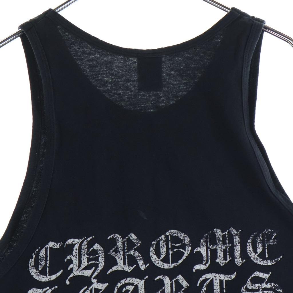 CHROME HEARTS(クロムハーツ) OLD バック英字プリント タンクトップ ブラック