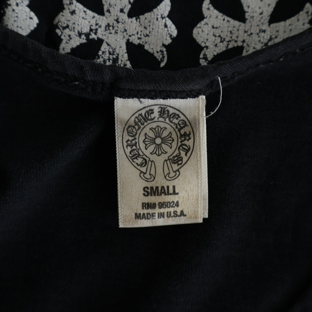 CHROME HEARTS(クロムハーツ) OLD バック英字プリント タンクトップ ブラック