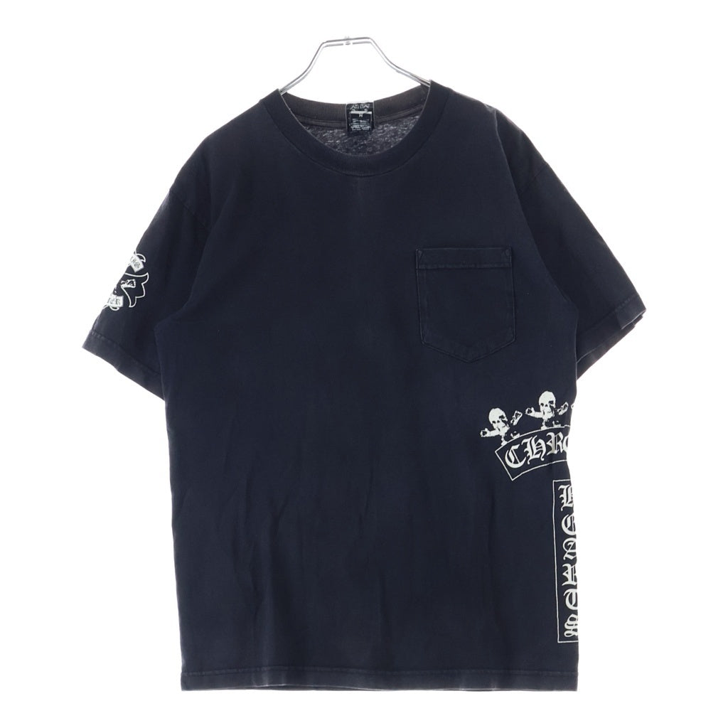 CHROME HEARTS(クロムハーツ) OLD CH FOTI PRINT TEE フォティプリント 半袖Tシャツ カットソー ブラック