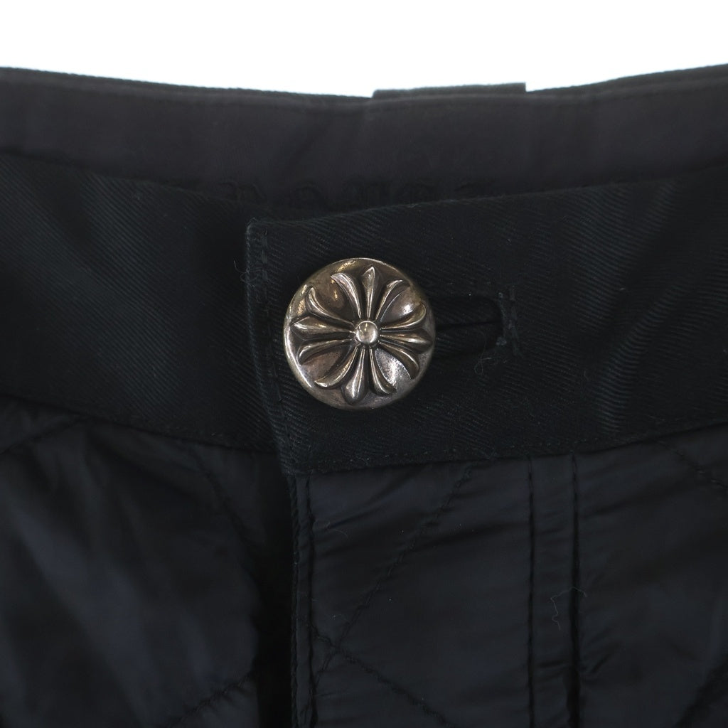 CHROME HEARTS(クロムハーツ) MATTY BOY CARPENTER SEX RECORDS MATTY BOYパッチ付きカーペンターロングパンツ ブラック