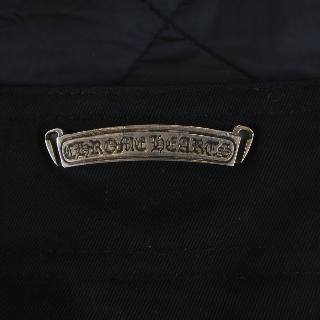 CHROME HEARTS(クロムハーツ) MATTY BOY CARPENTER SEX RECORDS MATTY BOYパッチ付きカーペンターロングパンツ ブラック