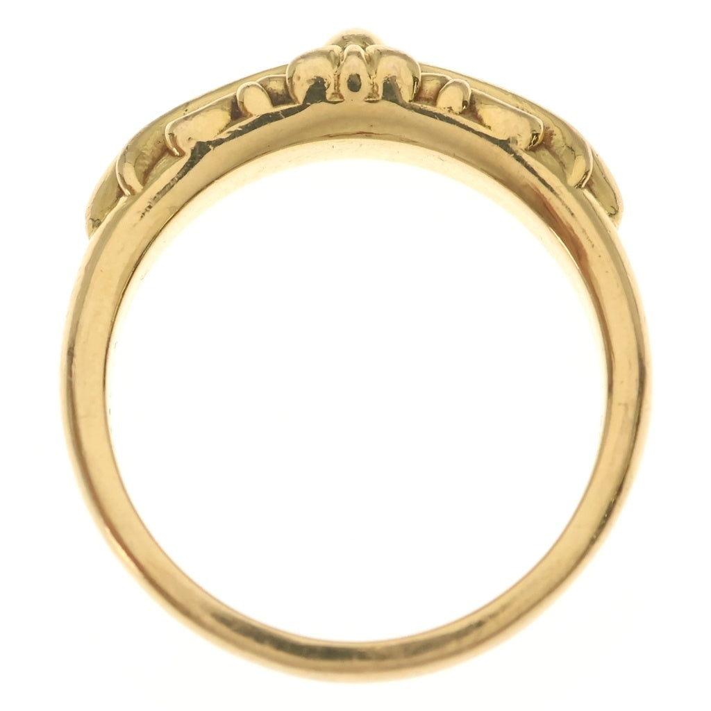 CHROME HEARTS(クロムハーツ) 22K BABYCLSC ベイビークラシックフローラルクロス ゴールドリング