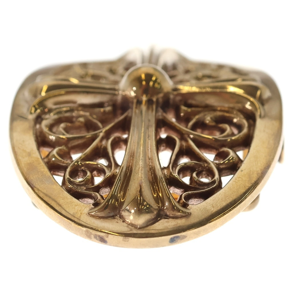 CHROME HEARTS(クロムハーツ) BCKL OVAL CRS BRNZ 1.5 1.5オーバルクロス ブロンズバックル