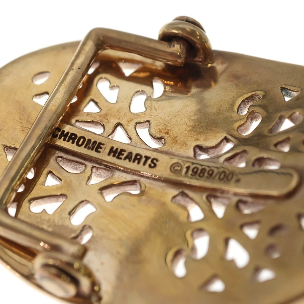 CHROME HEARTS(クロムハーツ) BCKL OVAL CRS BRNZ 1.5 1.5オーバルクロス ブロンズバックル