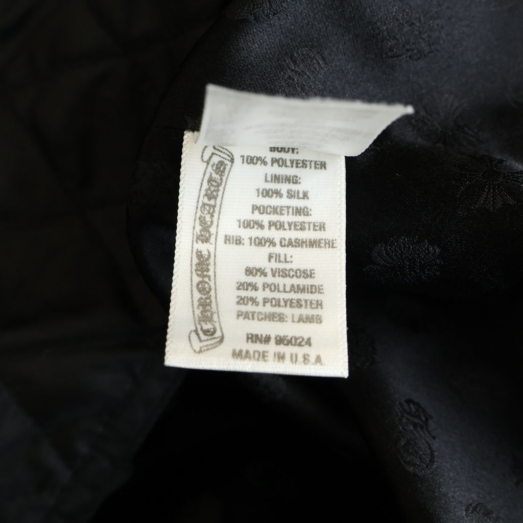 CHROME HEARTS(クロムハーツ) PAPA パパ バッククロスパッチキルティングベスト