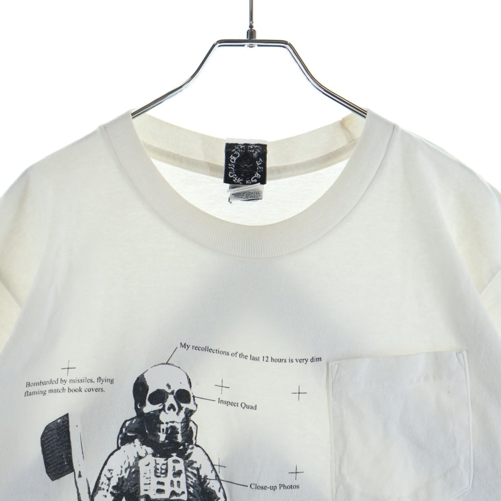 CHROME HEARTS(クロムハーツ) OLD FOTI Harris Teeter S/S TEE オールド バックフォティプリント クルーネック半袖Tシャツカットソー ホワイト