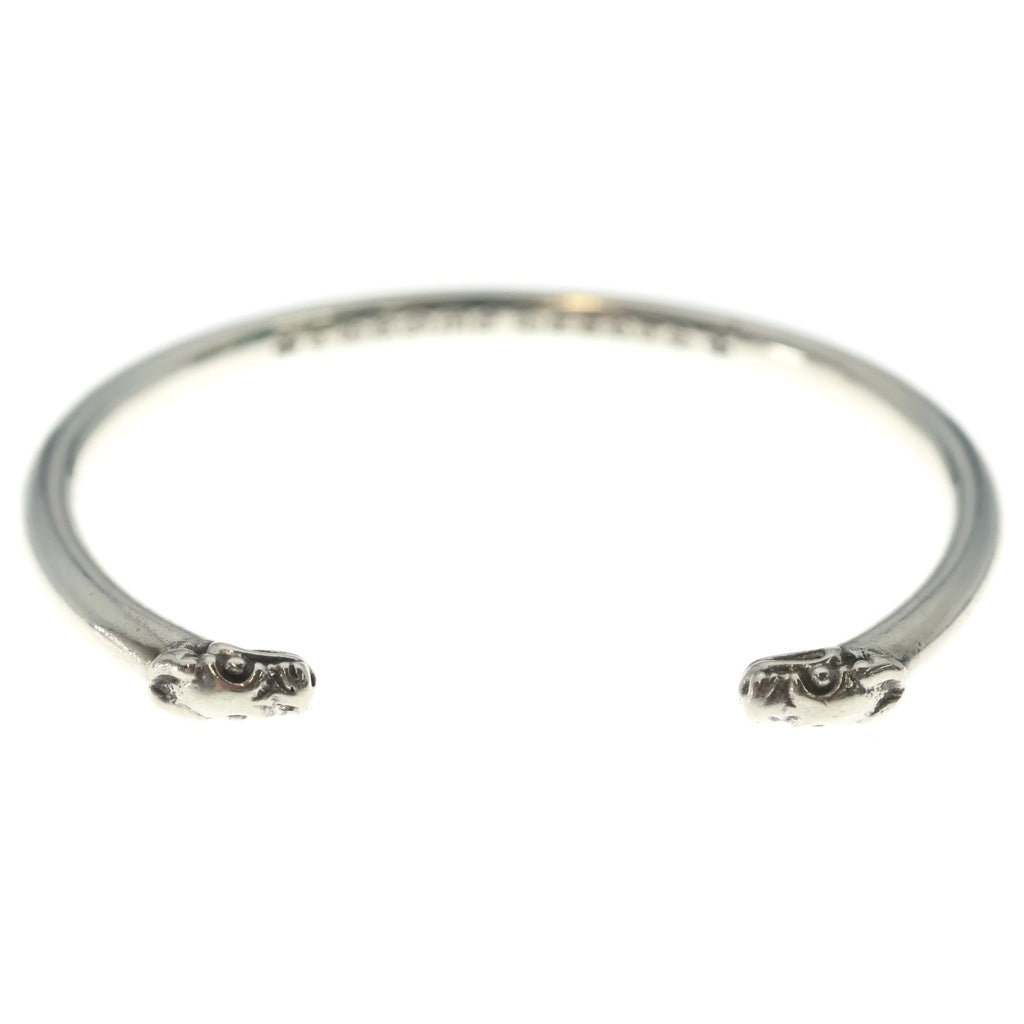 CHROME HEARTS(クロムハーツ) BANGLE DOUBLE DOG ダブルドッグ シルバーバングル