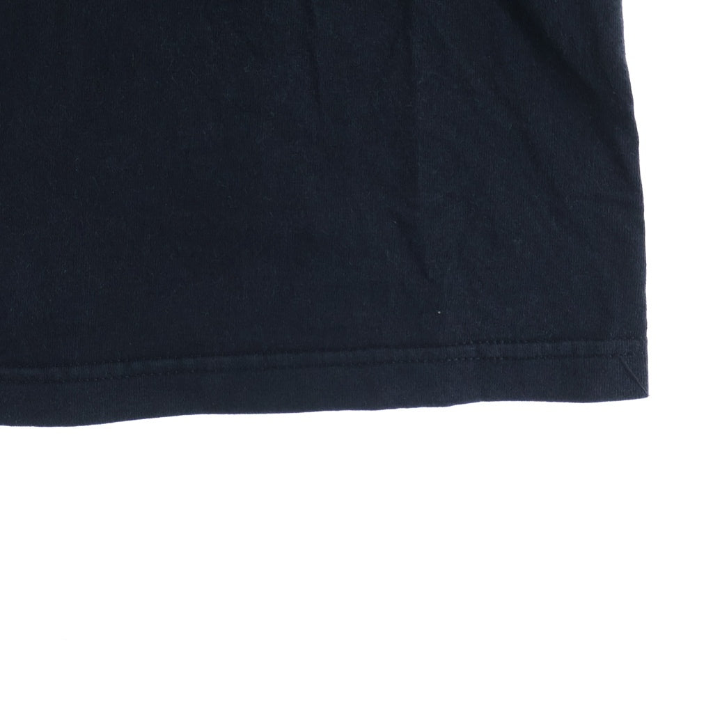 CHROME HEARTS(クロムハーツ) OLD ネックロゴ ヴァインダガー胸ポケット バックスクロールラベル 半袖Tシャツ カットソー ブラック