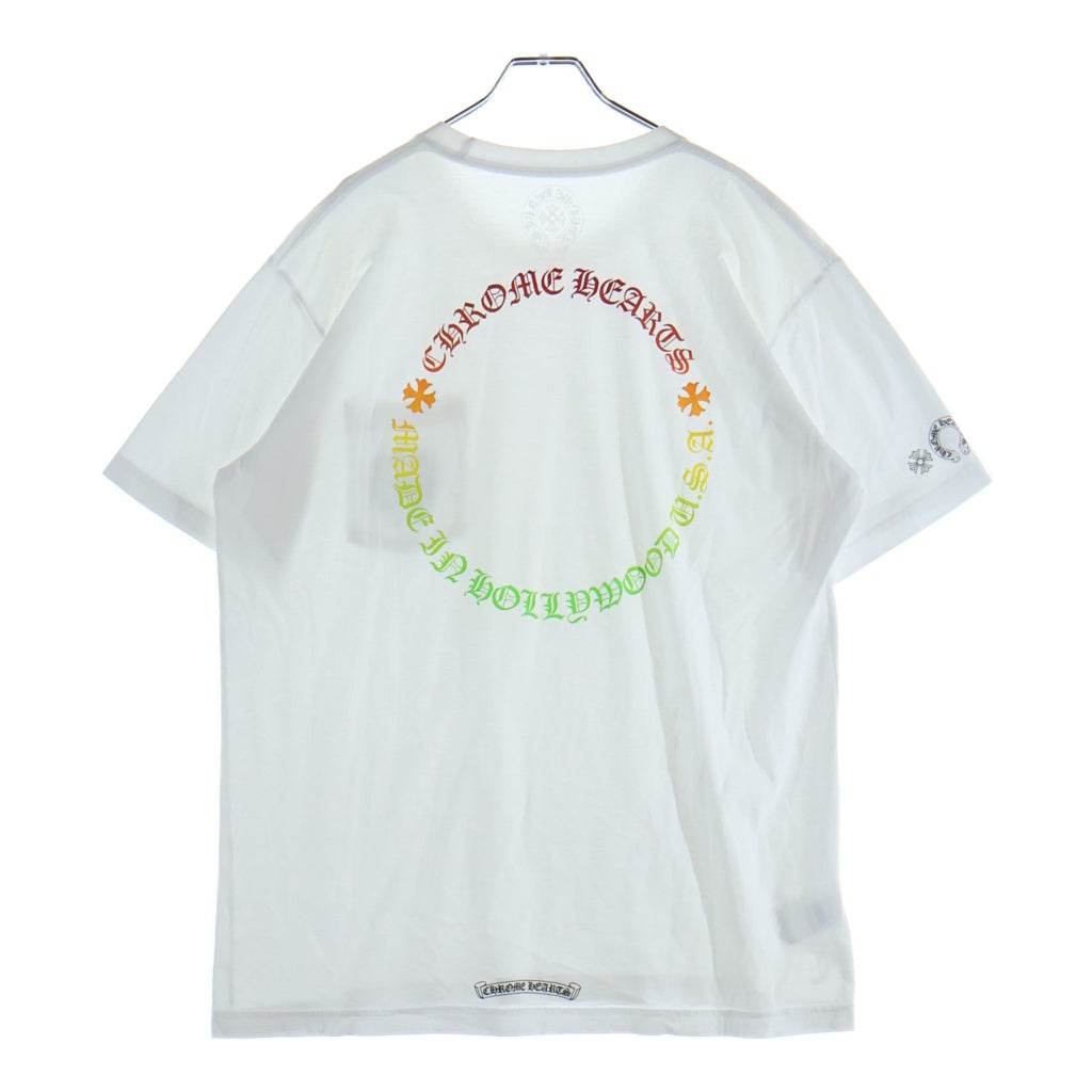 CHROME HEARTS(クロムハーツ) Back Grad Circle Logo Tee バック 