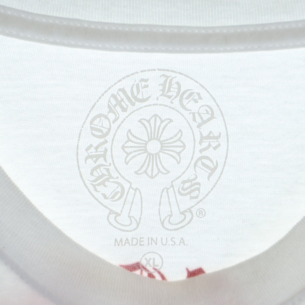 CHROME HEARTS(クロムハーツ) Back Grad Circle Logo Tee バックグラデーション サークルロゴ Tシャツ ホワイト