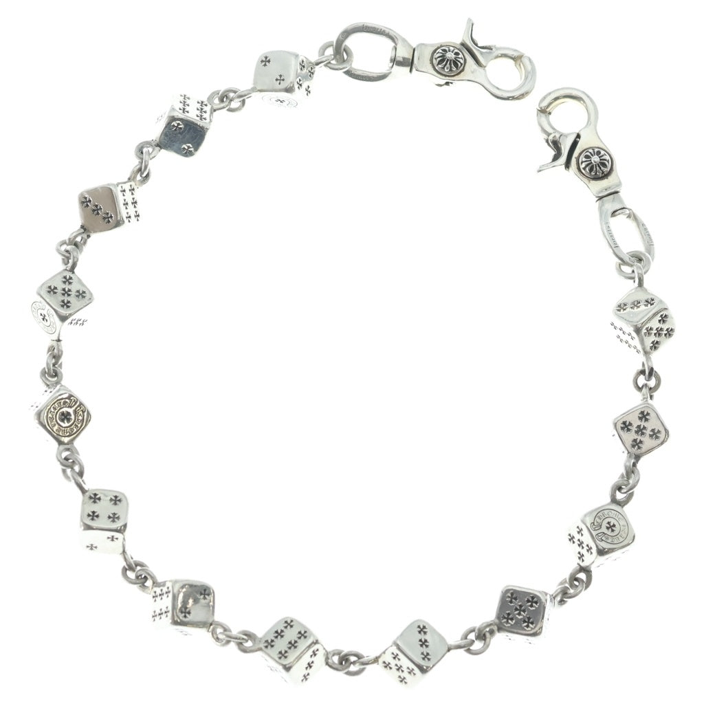 CHROME HEARTS(クロムハーツ) DICE LINK-2 2クリップダイス シルバーウォレットチェーン