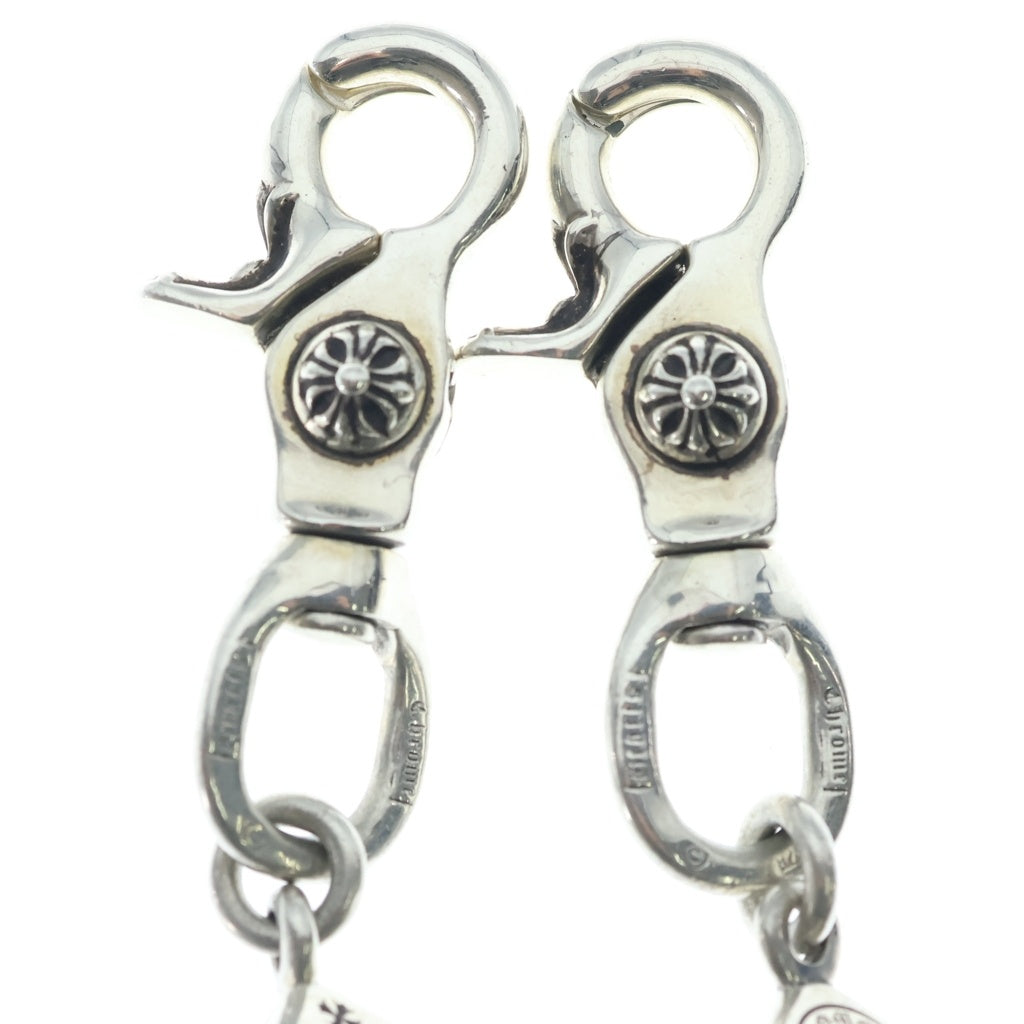 CHROME HEARTS(クロムハーツ) DICE LINK-2 2クリップダイス シルバーウォレットチェーン