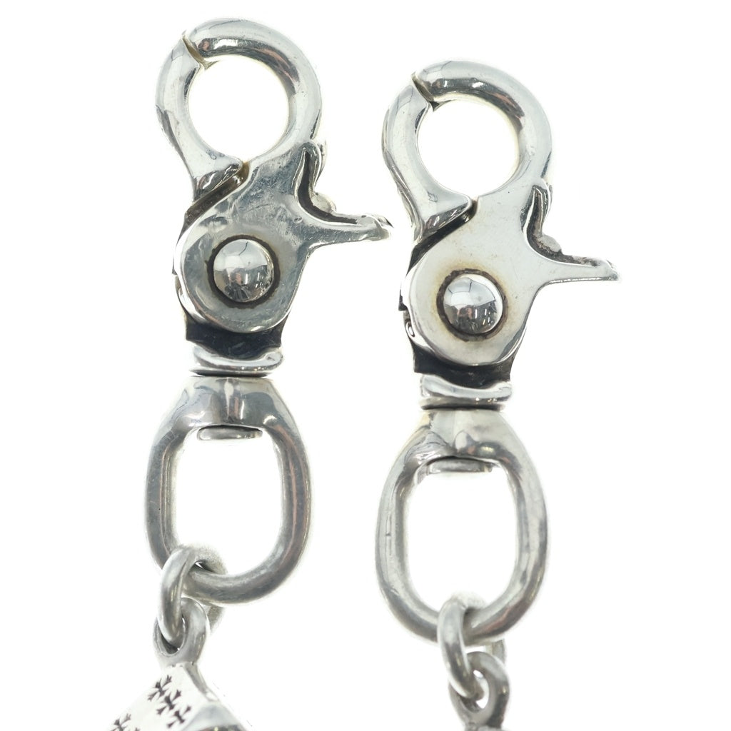 CHROME HEARTS(クロムハーツ) DICE LINK-2 2クリップダイス シルバーウォレットチェーン