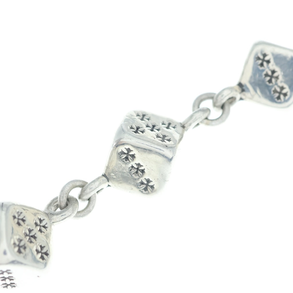 CHROME HEARTS(クロムハーツ) DICE LINK-2 2クリップダイス シルバーウォレットチェーン