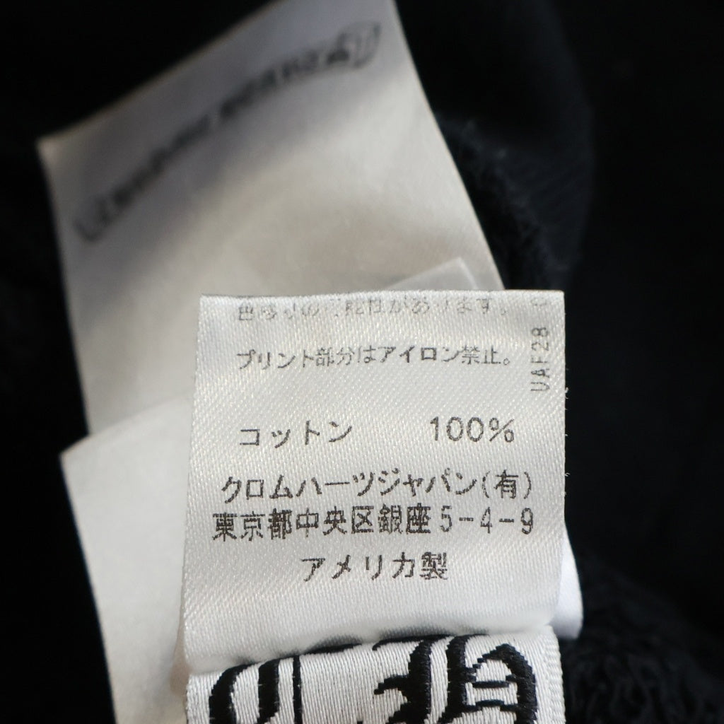 CHROME HEARTS(クロムハーツ) 99 EYES CHOMPER SWTSHRT MATTY BOYバックプリントスウェットカットソー ブラック