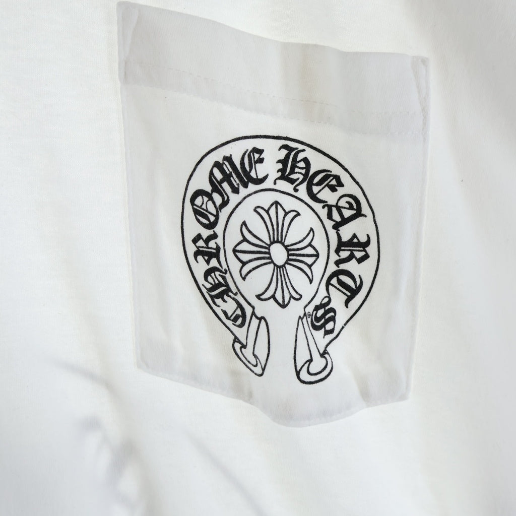 CHROME HEARTS(クロムハーツ) CH T-SHRT LTD ラスベガス限定バックホースシュープリントTシャツ