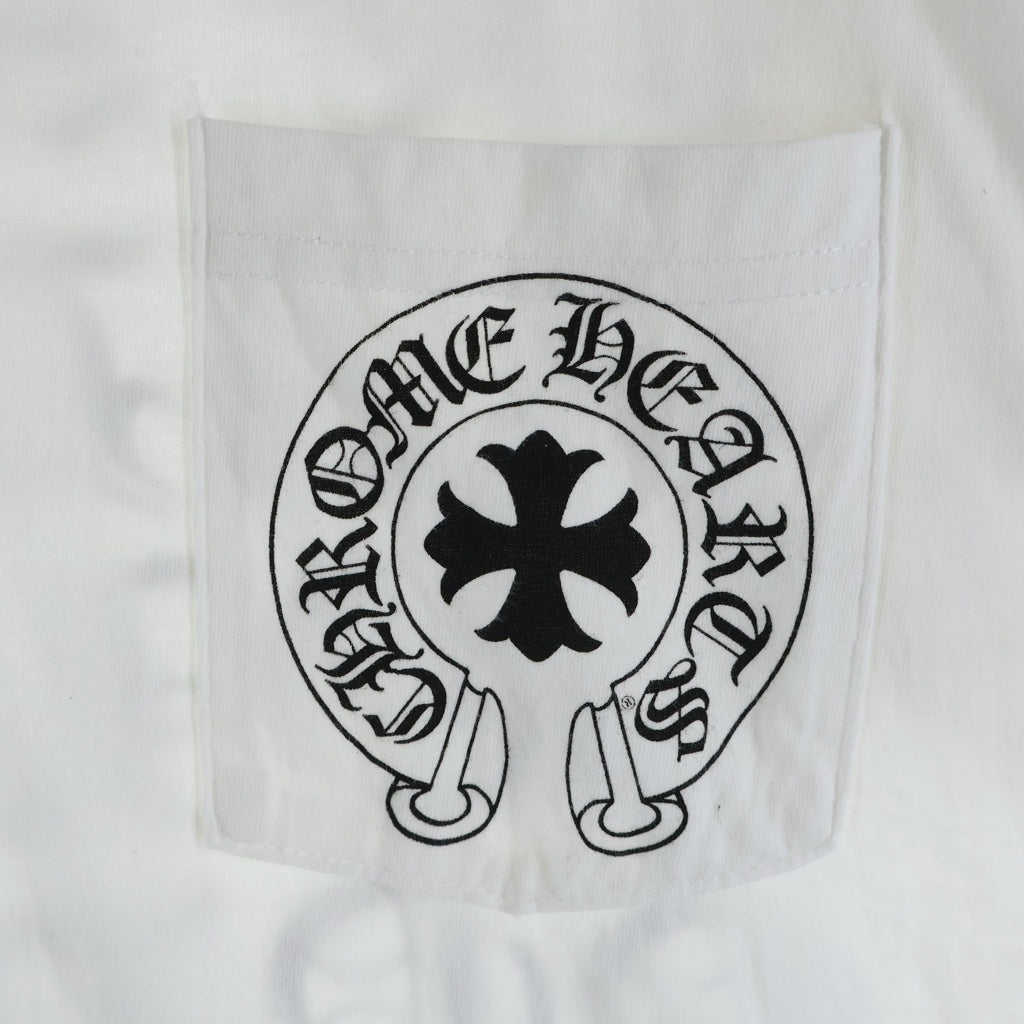 CHROME HEARTS(クロムハーツ) CH T-SHRT 1 バック英字プリント半袖Tシャツ ブラック