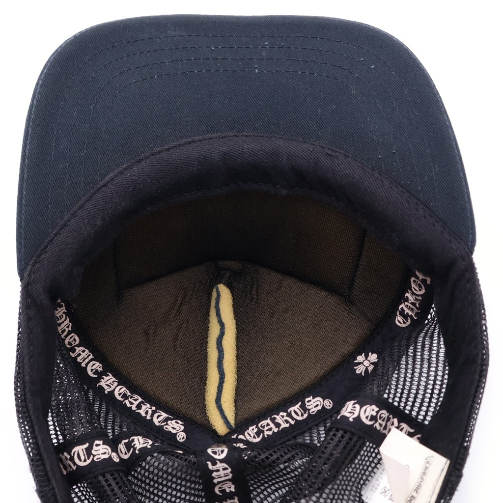 CHROME HEARTS(クロムハーツ) TRUCKER CAP CHパッチ メッシュ トラッカーキャップ 帽子 ブラック