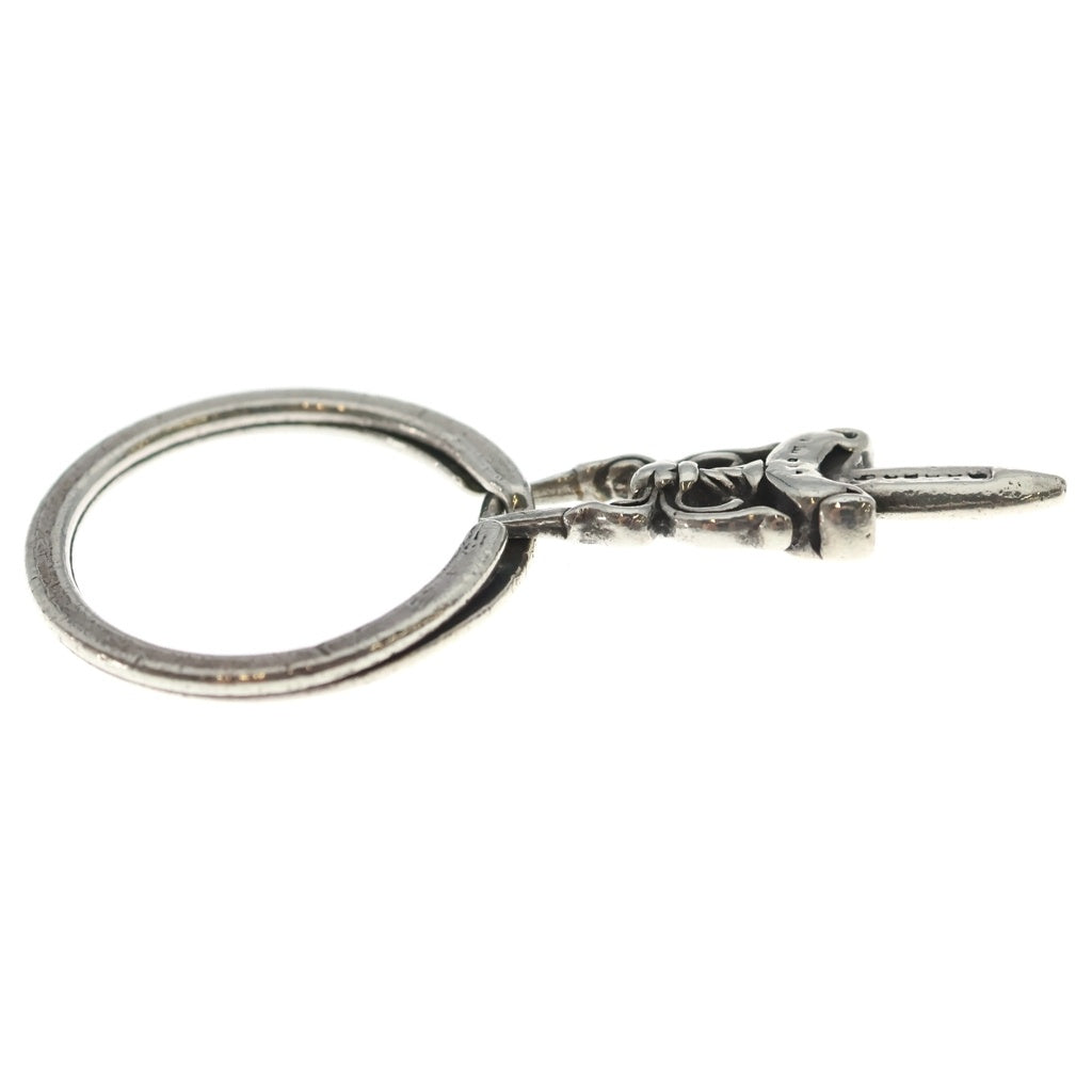 CHROME HEARTS(クロムハーツ) RNG&No5 DGGR キーリング#5ダガー シルバー キーチェーン