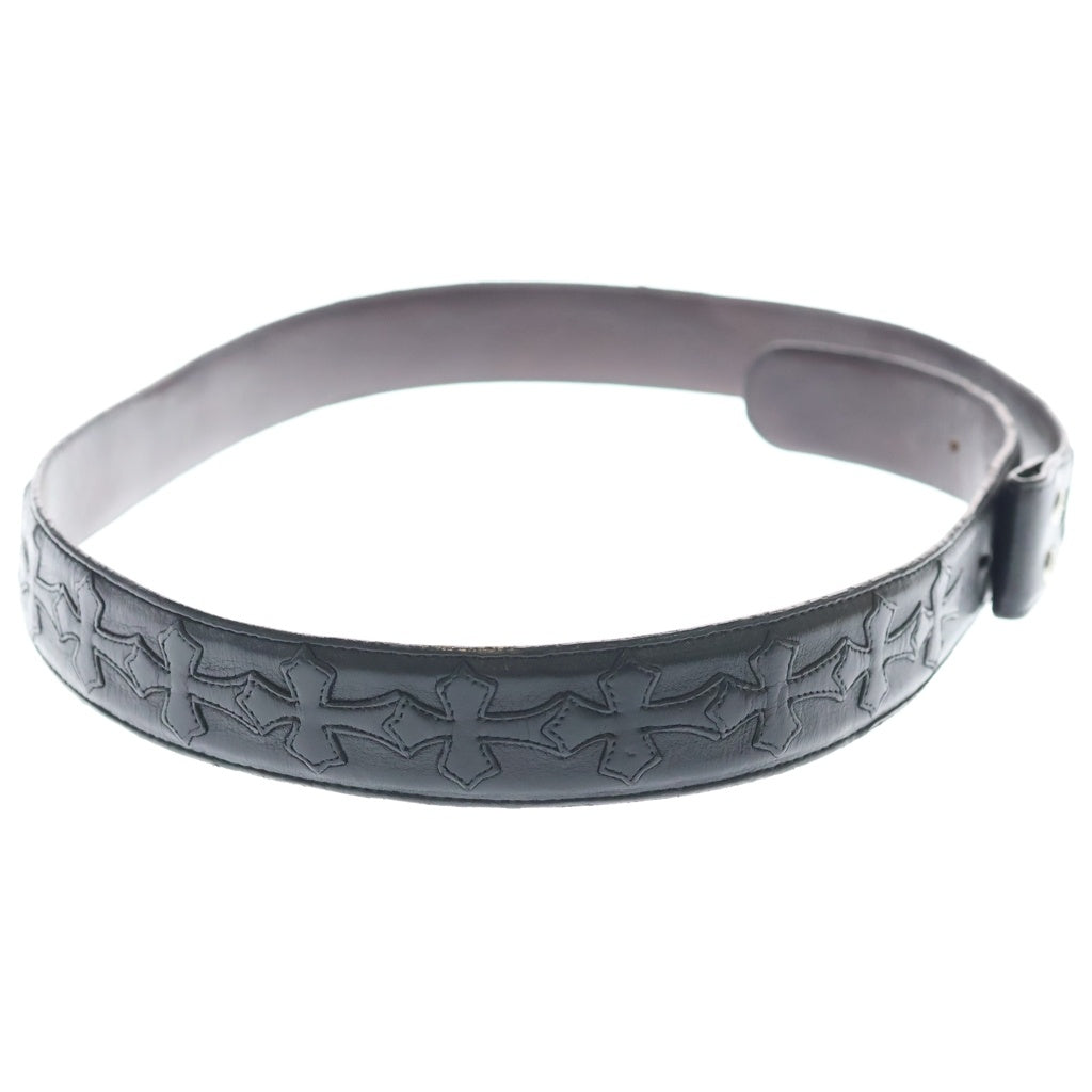 CHROME HEARTS(クロムハーツ) 1.5 STRAP CEMETERY 1.5inchセメタリークロスパッチ レザーベルト