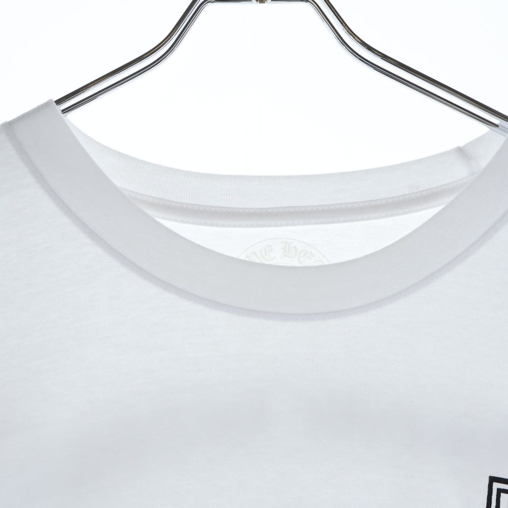 CHROME HEARTS(クロムハーツ) CH T-SHRT FOTI FOTIプリントロングTシャツ ホワイト/マルチ