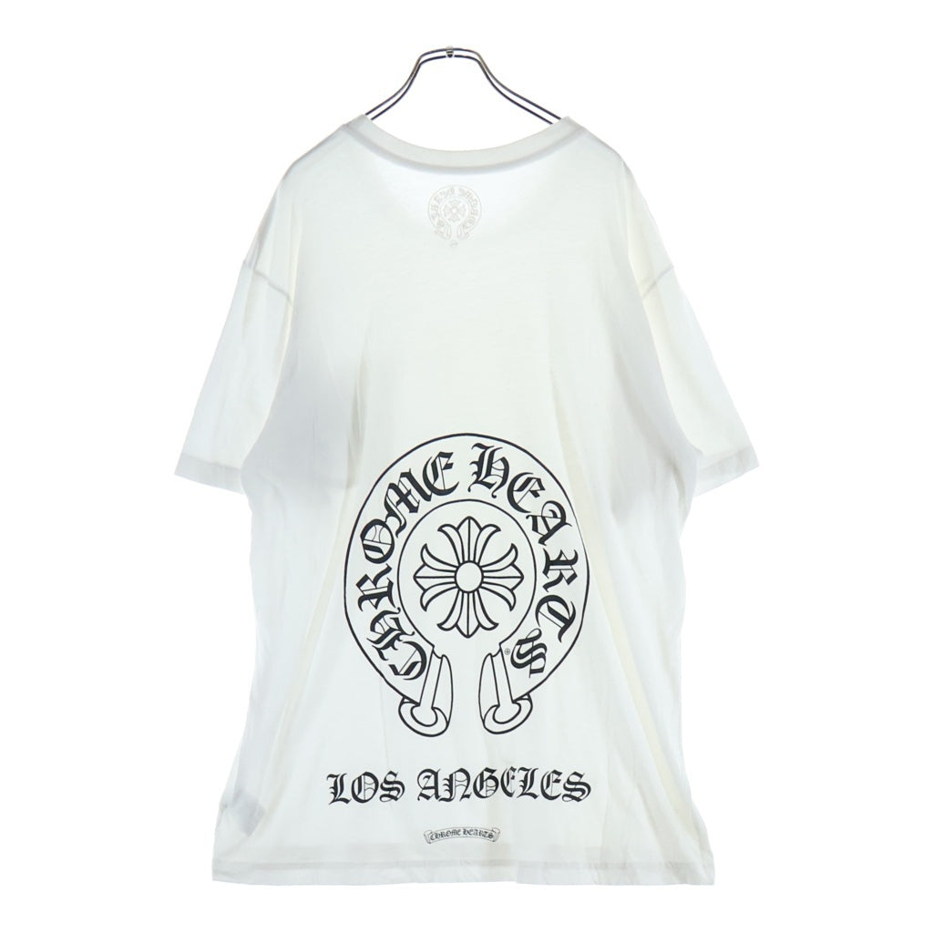 CHROME HEARTS(クロムハーツ) CH T-SHRT LTD ロサンゼルス限定バックホースシュープリントTシャツ