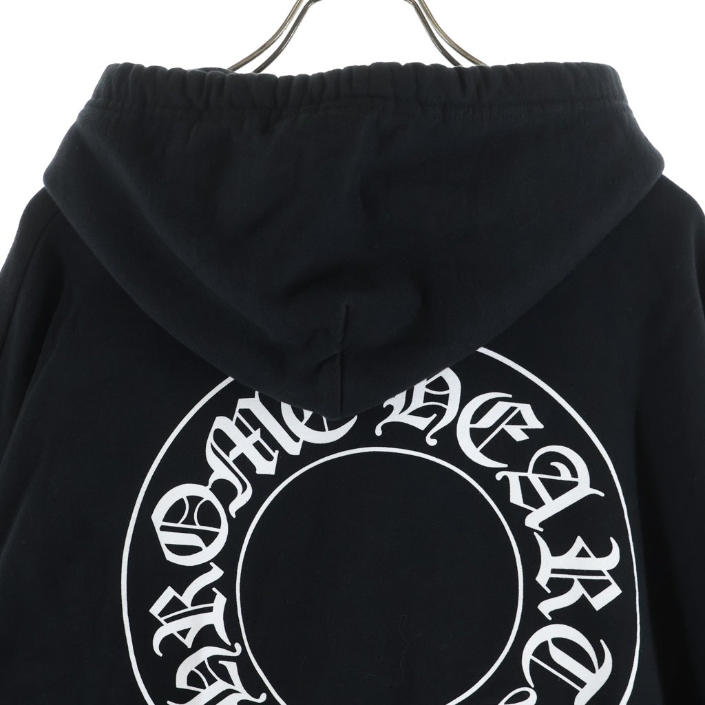 CHROME HEARTS(クロムハーツ) WTSHRT HD PLVR プルオーバーパーカー 袖フローラルクロスプリントプルオーバーパーカー
