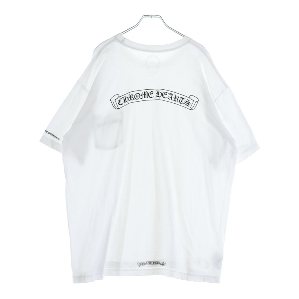 CHROME HEARTS(クロムハーツ) CH S/S TEE バックスクロールラベルプリント半袖Tシャツカットソー