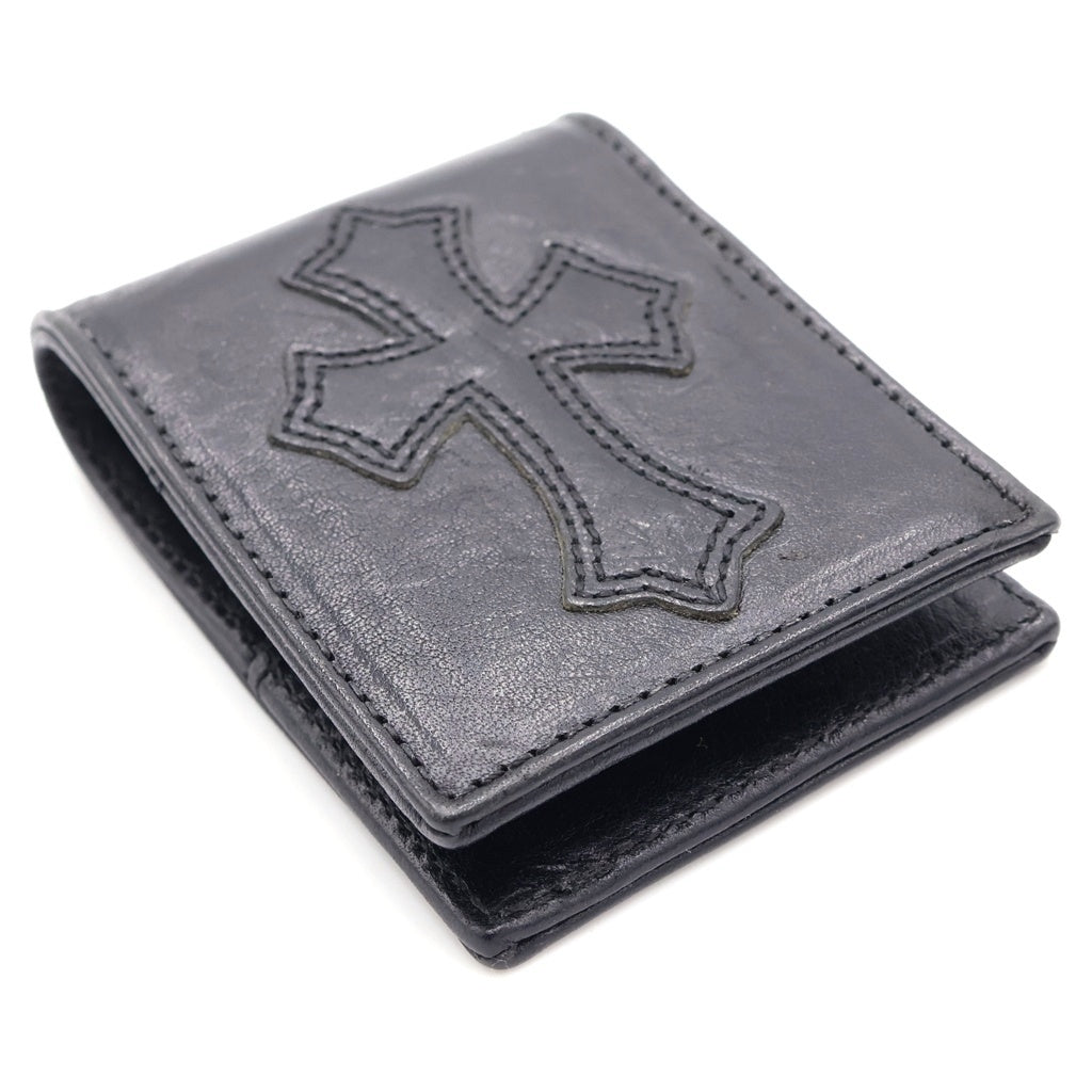 CHROME HEARTS(クロムハーツ) YY NOTEPAD MEMO HOLDER RHODIA クロスパッチ付き ノートパッド ロディアメモホルダー レザーケース ブラック