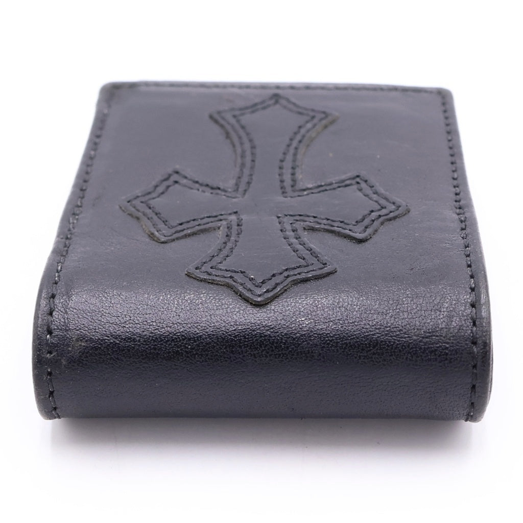 CHROME HEARTS(クロムハーツ) YY NOTEPAD MEMO HOLDER RHODIA クロスパッチ付き ノートパッド ロディアメモホルダー レザーケース ブラック