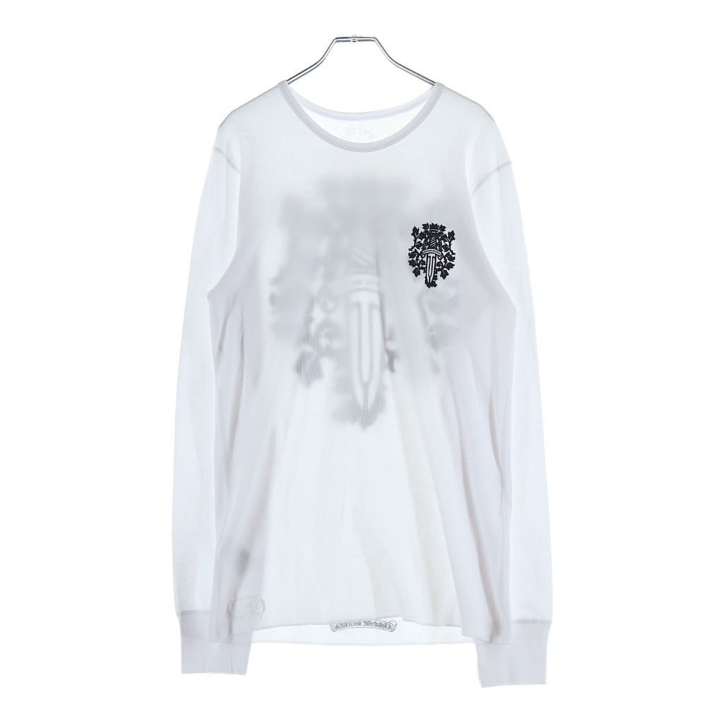 CHROME HEARTS(クロムハーツ) Thermal L S ヴァインダガープリントサーマル長袖カットソー