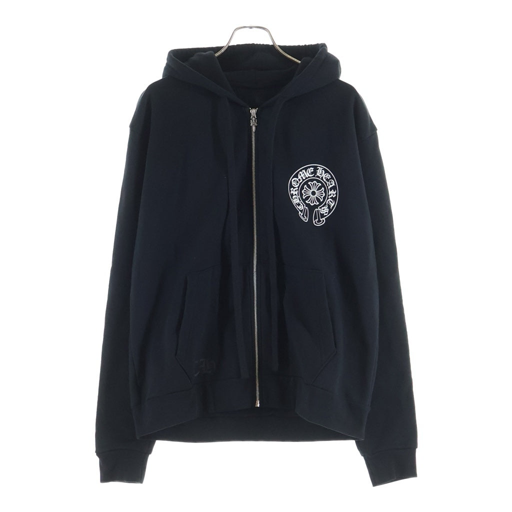 CHROME HEARTS(クロムハーツ) SWTSHRT HD ZIP LTD 東京限定バックホースシュープリントジップパーカー