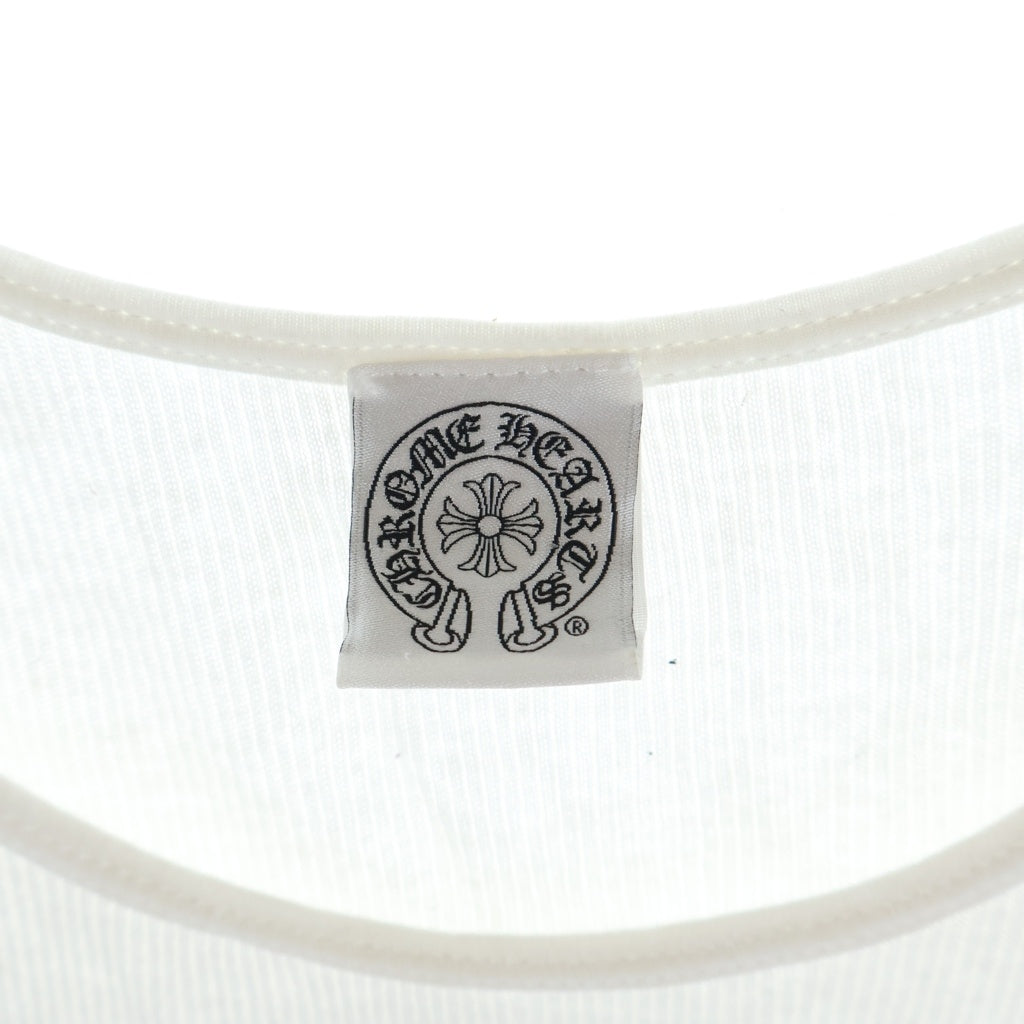 CHROME HEARTS(クロムハーツ) OLD CH PLUS TANK CHプラス ロゴ タンクトップ ノースリーブ ホワイト