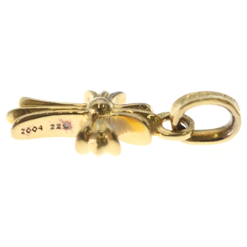CHROME HEARTS(クロムハーツ) 22K CRS BBYFAT P RUBY ベイビーファット PAVEルビー チャーム ゴールドネックレストップ