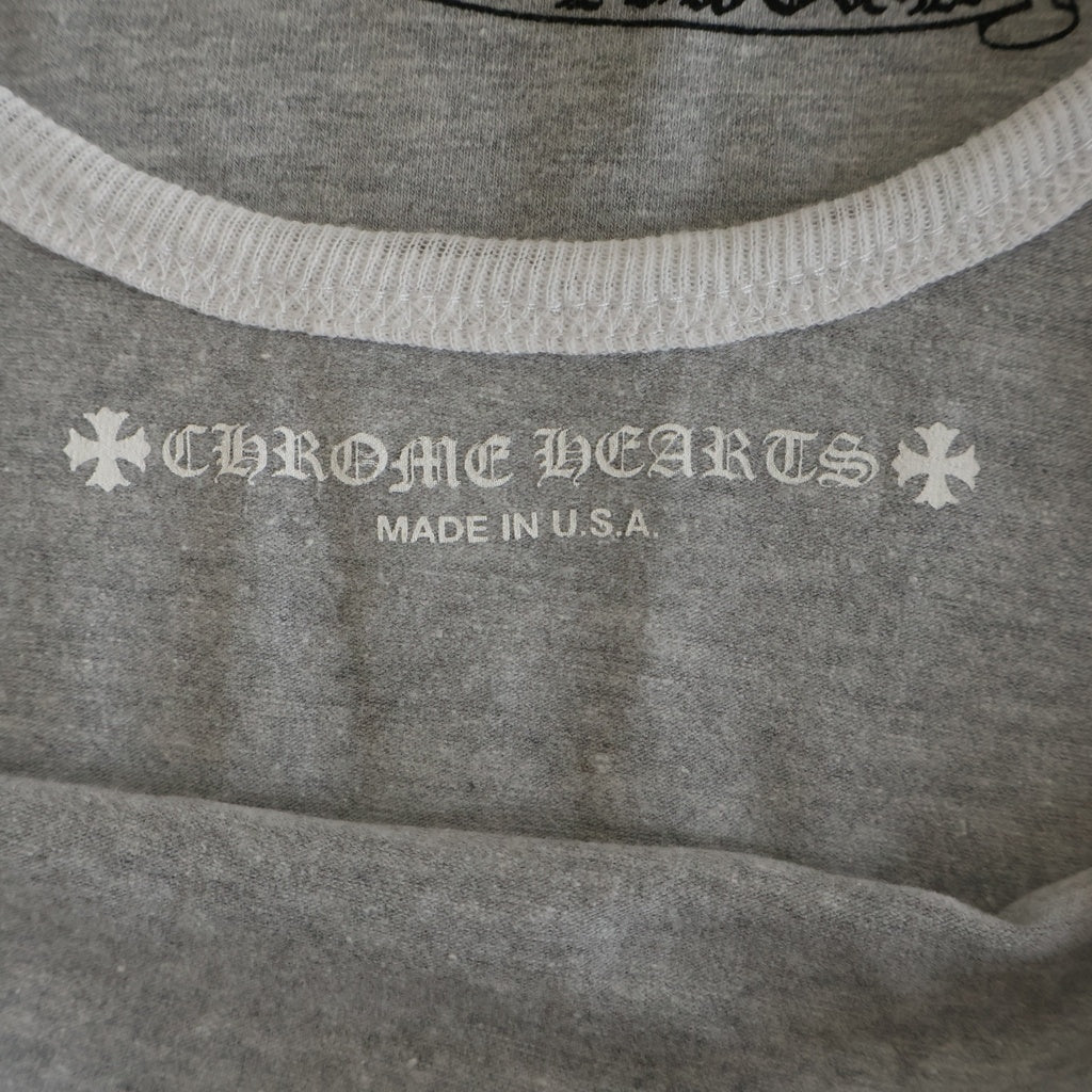 CHROME HEARTS(クロムハーツ) ホースシューロゴプリントキャミソールキャミソール グレー レディース