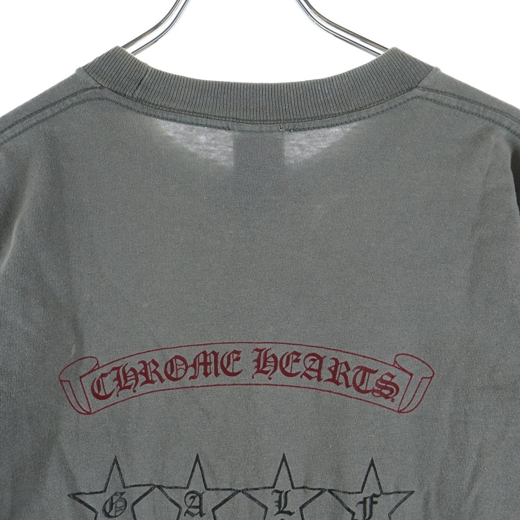 CHROME HEARTS(クロムハーツ) OLD GALF バックスクロールスタープリント Tシャツ カットソー