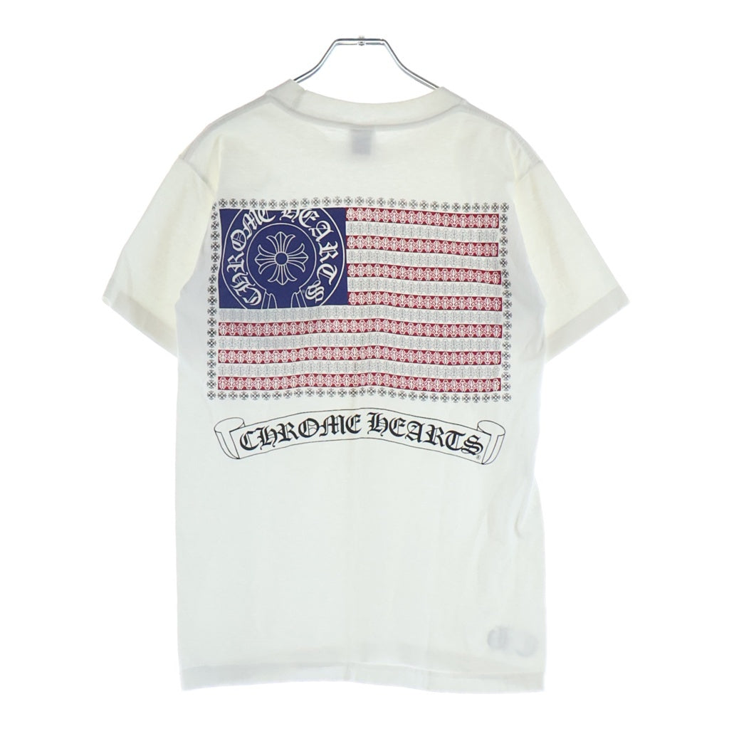 CHROME HEARTS(クロムハーツ) OLD ヴァインダガープリント 半袖Tシャツ カットソー ホワイト