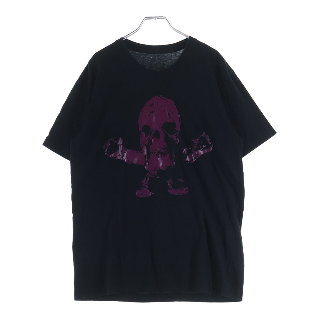 CHROME HEARTS(クロムハーツ) FOTI TEE フォティ スカルプリント クルーネック半袖Tシャツ カットソー ブラック