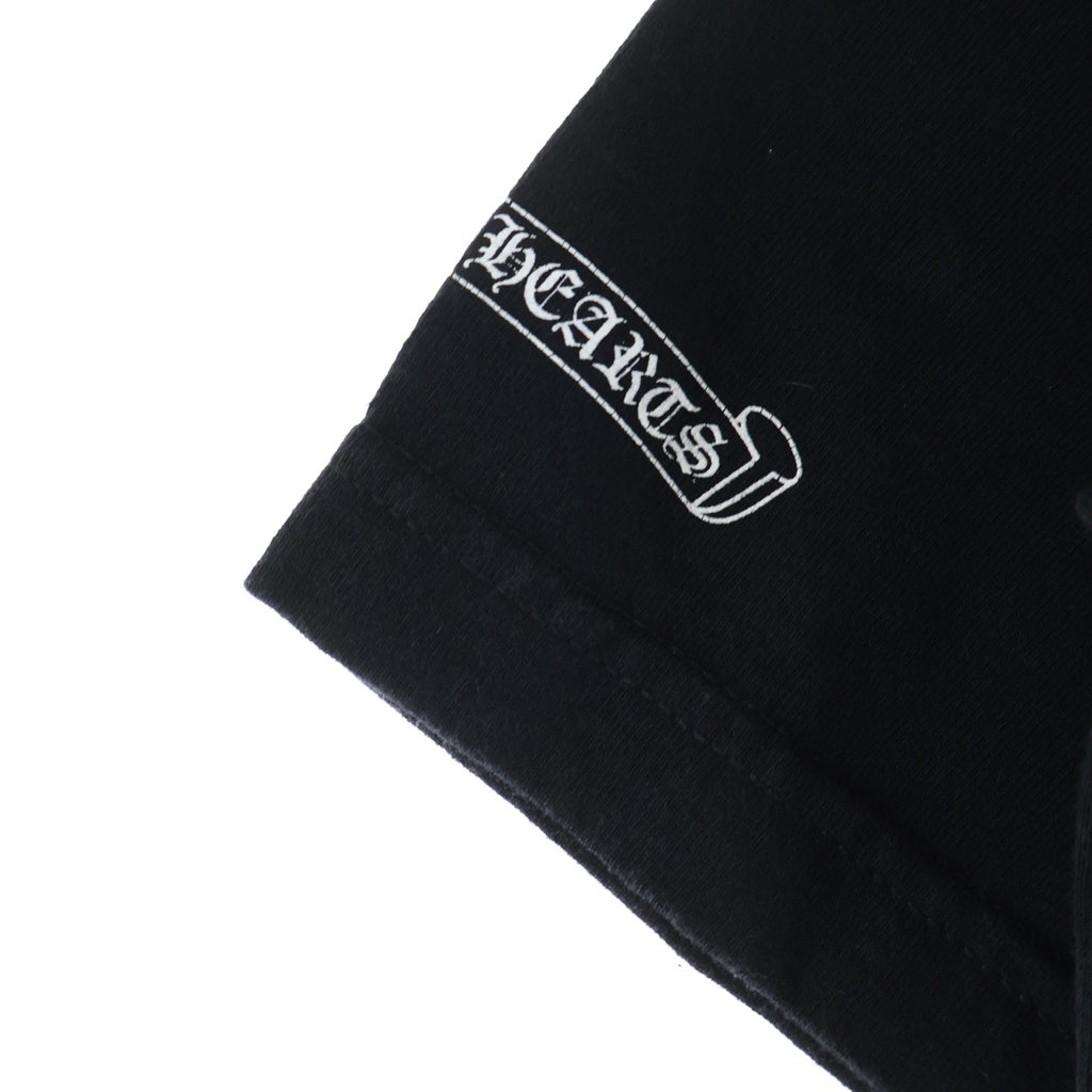 CHROME HEARTS(クロムハーツ) OLD CHプラスプリント 半袖Tシャツ カットソー ブラック