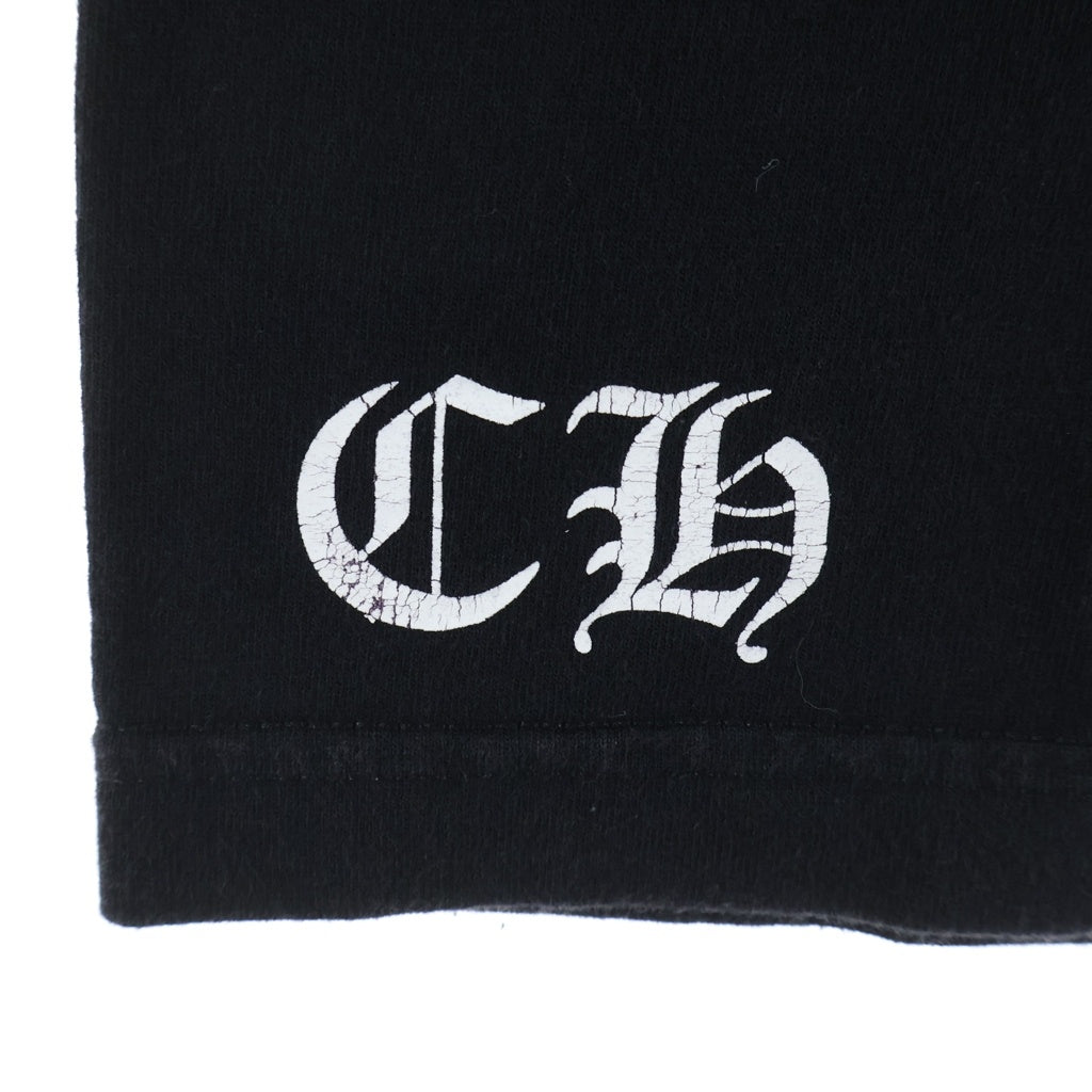 CHROME HEARTS(クロムハーツ) OLD CHプラスプリント 半袖Tシャツ カットソー ブラック