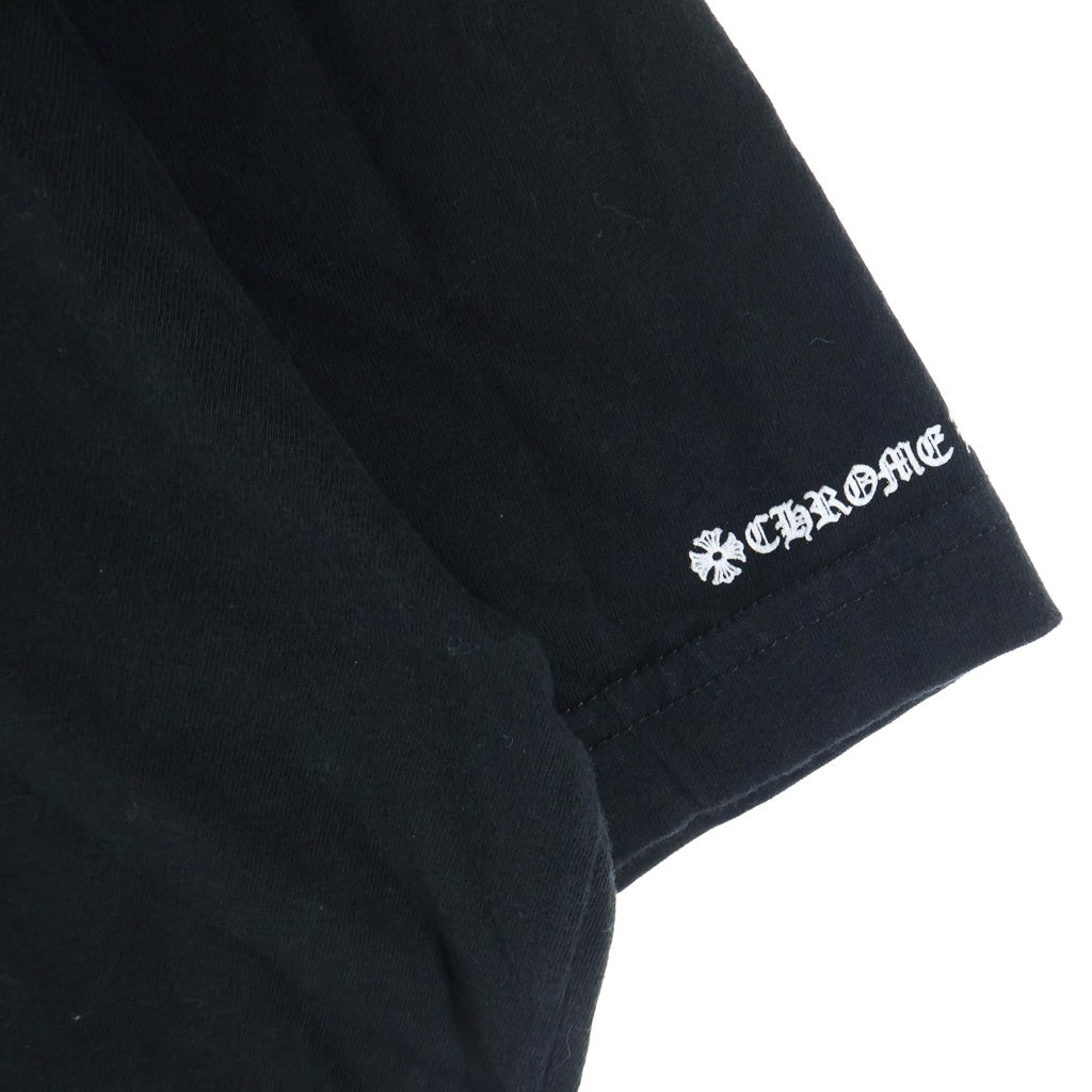 CHROME HEARTS(クロムハーツ) HORSESHOE S/S TEE ホースシュープリント ポケット半袖Tシャツ カットソー ブラック