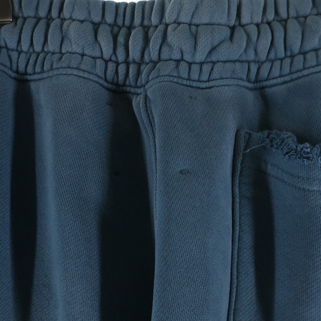 Paly Hollywood(パリーハリウッド) SWEETWISE AIRBURSH SWEATPANT ドローコード グラフィックスウェットパンツ ライトブルー