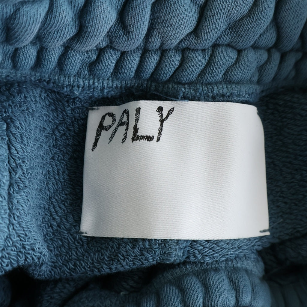 Paly Hollywood(パリーハリウッド) SWEETWISE AIRBURSH SWEATPANT ドローコード グラフィックスウェットパンツ ライトブルー