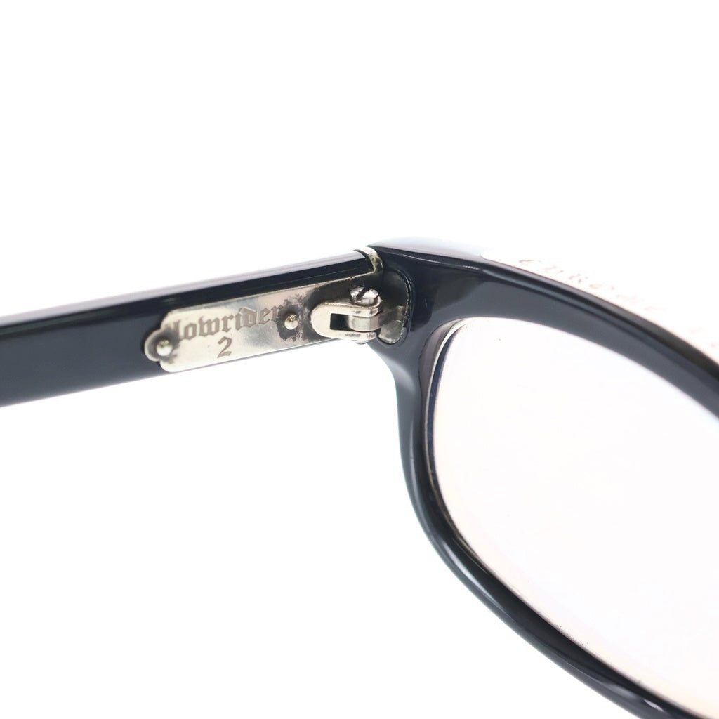 CHROME HEARTS(クロムハーツ) LOWRIDER オーバルフレーム サングラス ブラック