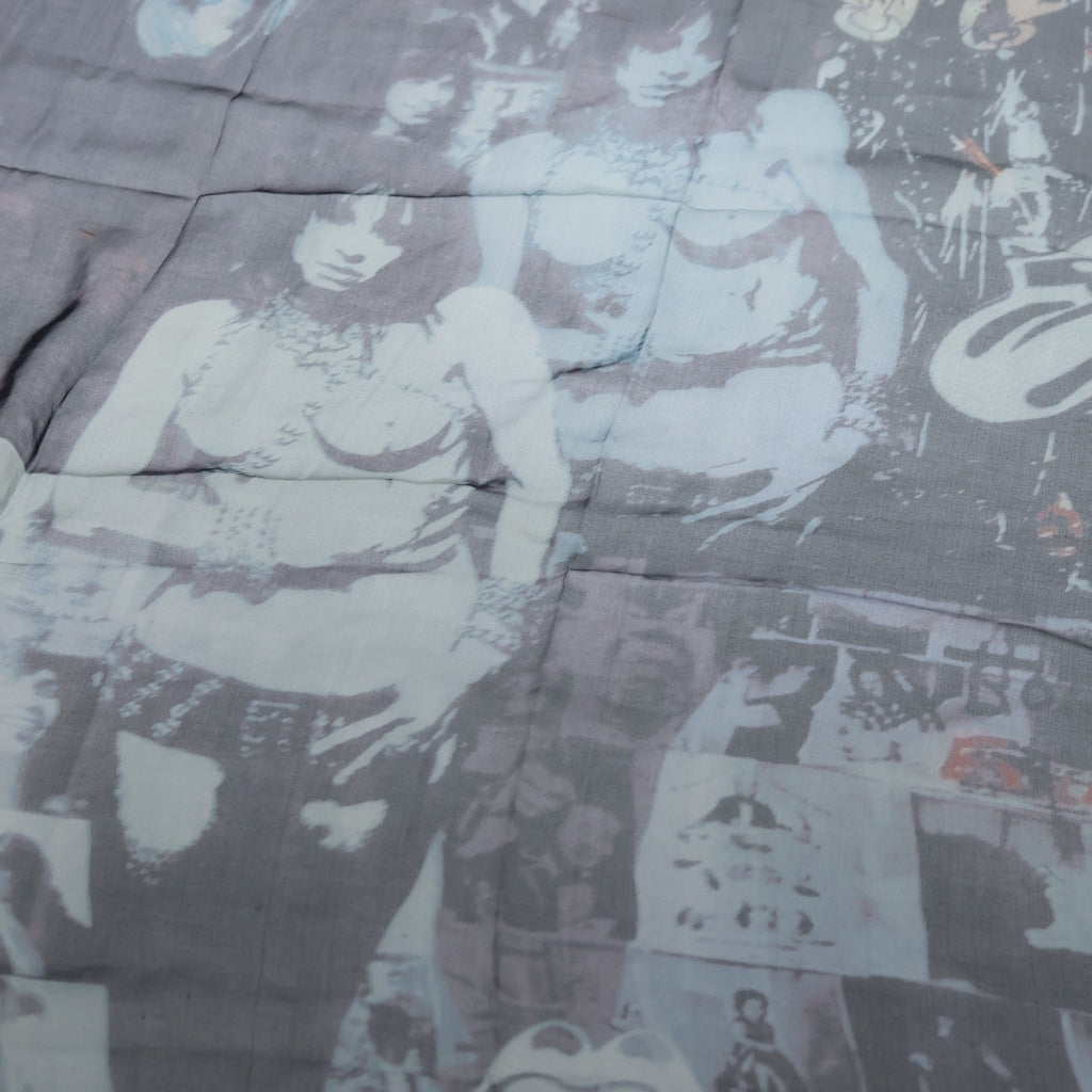 CHROME HEARTS(クロムハーツ) ×The Rolling Stones ローリングストーンズ SCARF シルクスカーフ マルチカラー レディース