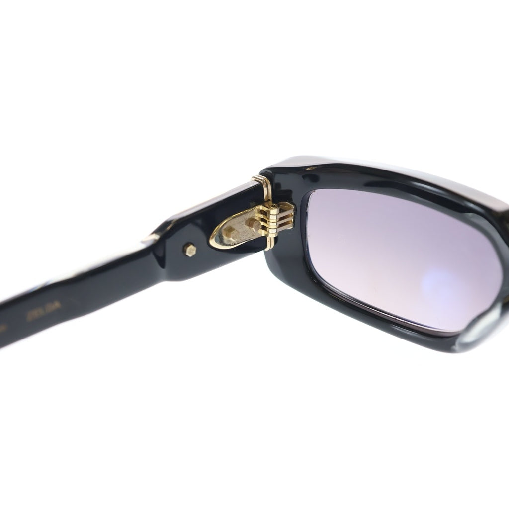 CHROME HEARTS(クロムハーツ) ZELDA ゼルダ スクエアフレーム ピラミッド サングラス 眼鏡 アイウェア ブラック/ゴールド