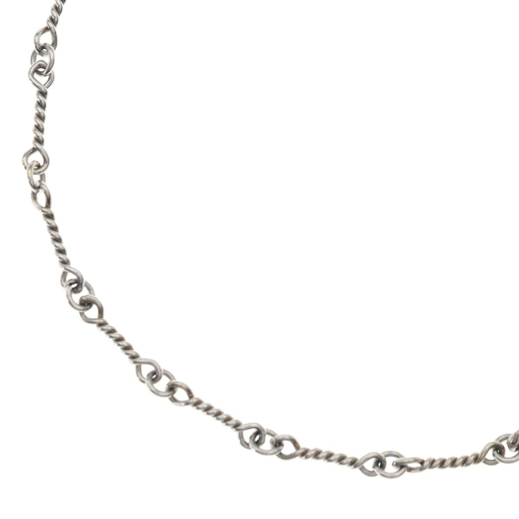 CHROME HEARTS(クロムハーツ) 18KWG NECKCHAIN T20 オールド ツイストチェーンネックレス 20inch ホワイトゴールド BCA003
