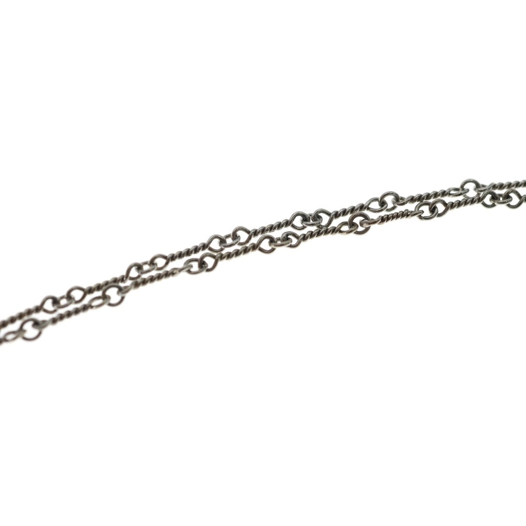 CHROME HEARTS(クロムハーツ) 18KWG NECKCHAIN T20 オールド ツイストチェーンネックレス 20inch ホワイトゴールド BCA003