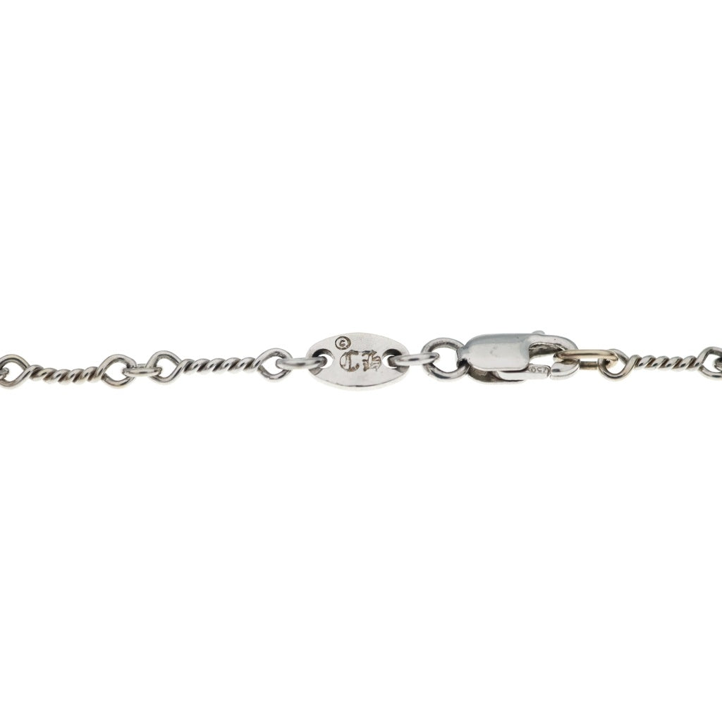 CHROME HEARTS(クロムハーツ) 18KWG NECKCHAIN T20 オールド ツイストチェーンネックレス 20inch ホワイトゴールド BCA003